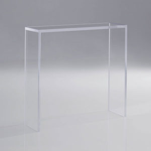 Side Table With Acrylic