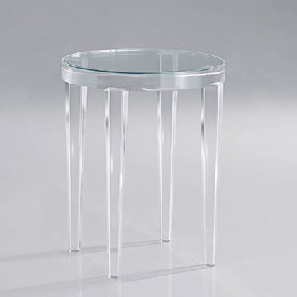 Round Table With Glass Top Boda Acrylic, Round Acrylic Table Topper